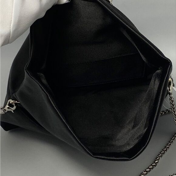 Jimmy Choo Titania Crystal Satin Clutch - Picture 11 of 12